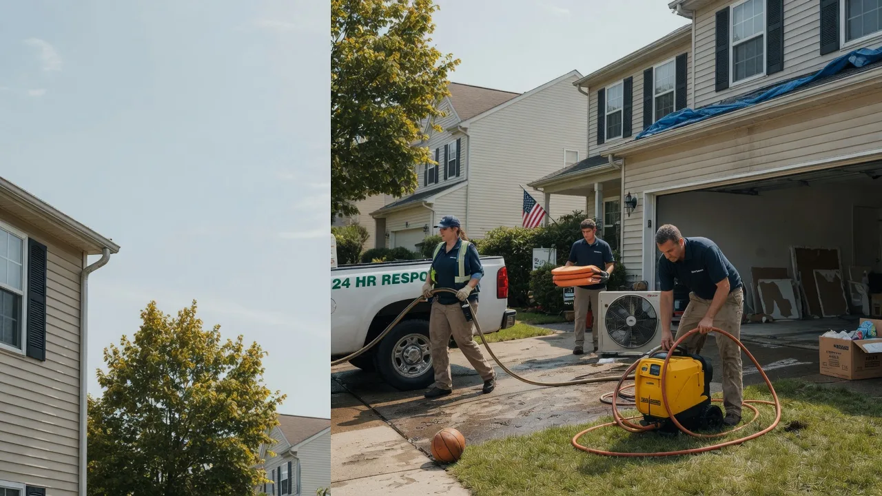 Emergency Water Damage Restoration in Paw Paw, WV near me